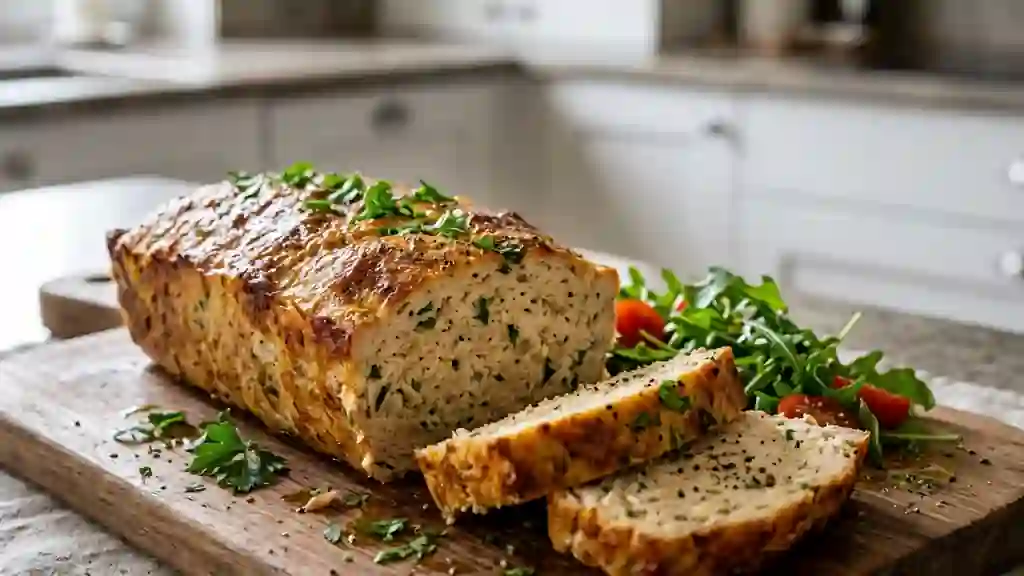 Pain de poulet ultra-moelleux au persil - Photo de présentation