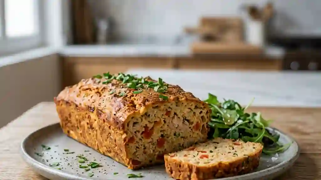 Pain de thon fondant à la tomate fraîche - Photo de présentation