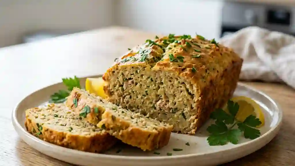 Pain de thon fondant aux herbes - Photo de présentation