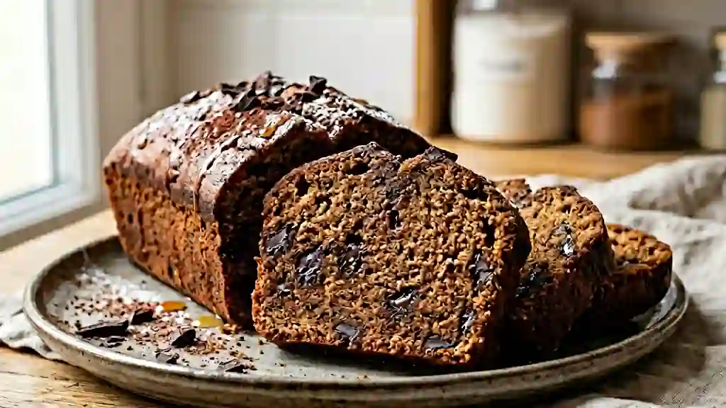 Pain d'épices fondant chocolat et miel intense - Photo de présentation