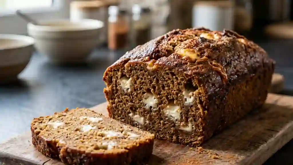 Pain d'épices moelleux chèvre-cannelle - Photo de présentation