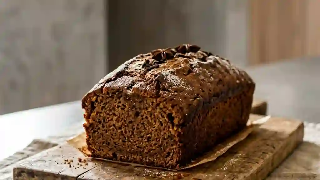 Pain d'épices moelleux au miel et seigle - Photo de présentation
