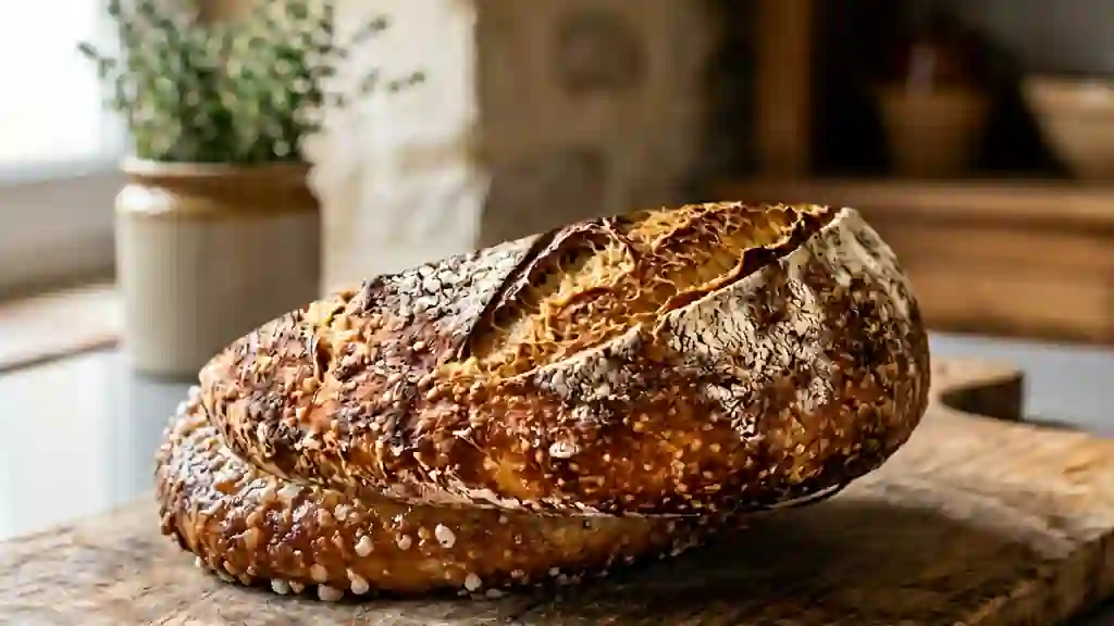 Pain à la grecque doré et moelleux - Photo de présentation