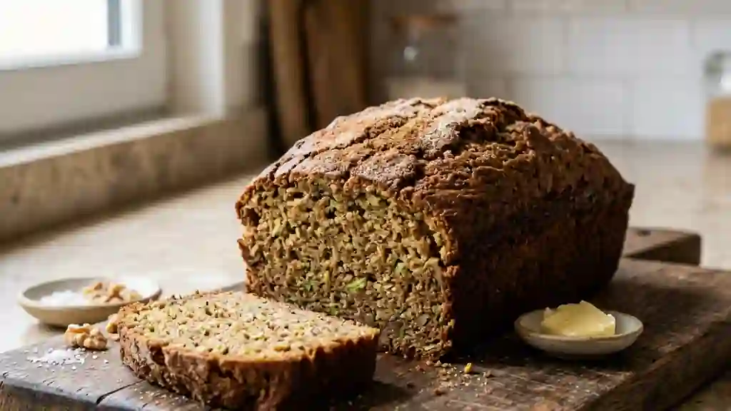 Zucchini Bread Moelleux Cannelle - Photo de présentation