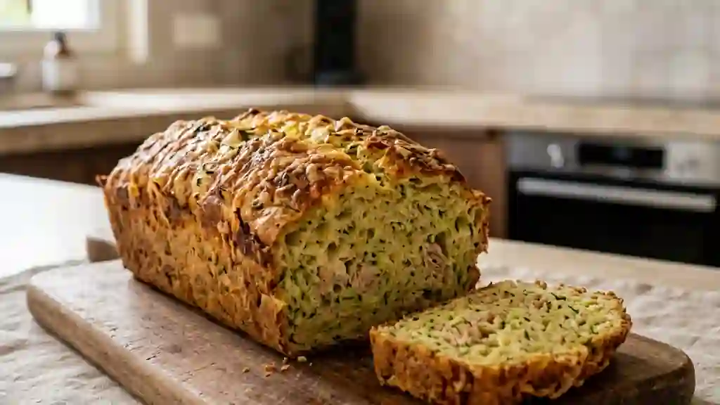 Pain de courgette au thon fondant - Photo de présentation