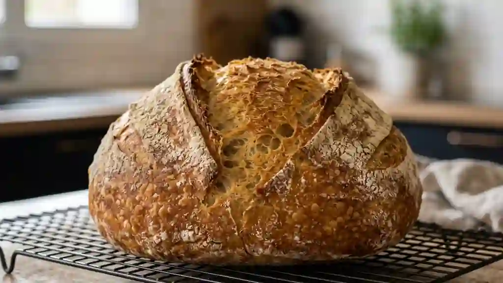 Pain rustique à la bière blonde - Photo de présentation