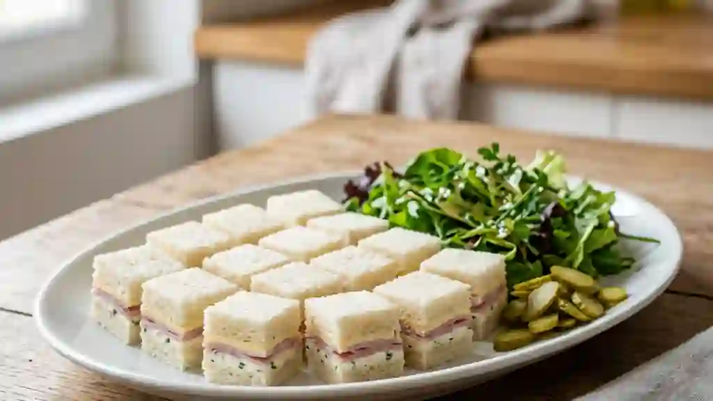 Pain surprise moelleux au jambon et fromage - Photo de présentation