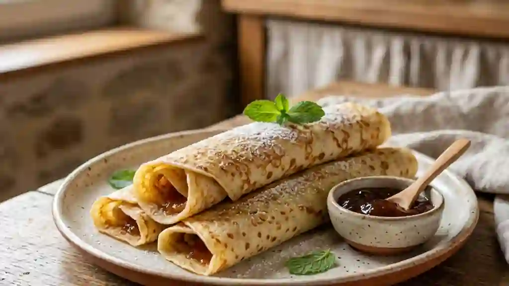 Palacsinta : Crêpes Hongroises Soyeuses - Photo de présentation