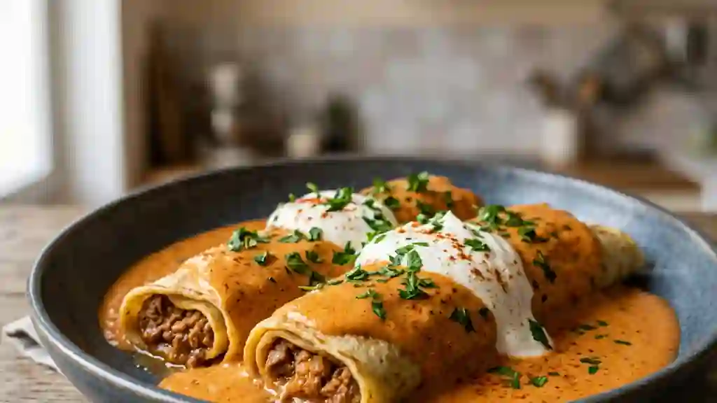 Palacsinta : Crêpes Moelleuses au Fromage Blanc - Photo de présentation