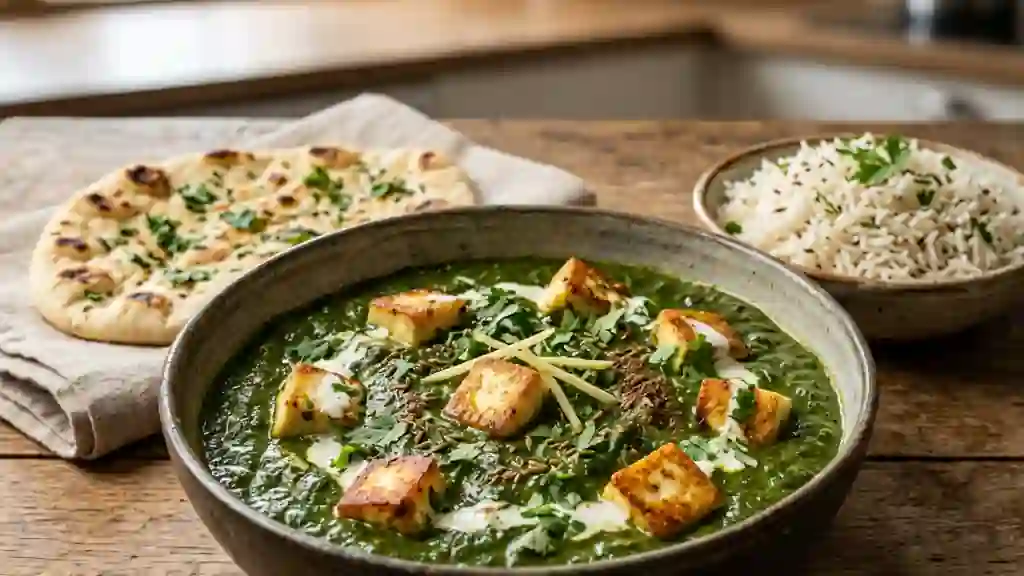 Palak Paneer Crémeux aux Épices - Photo de présentation