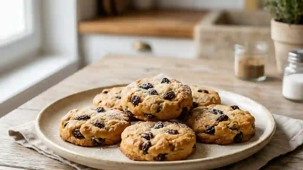 Palets aux raisins : sablés au cœur tendre - Photo de présentation