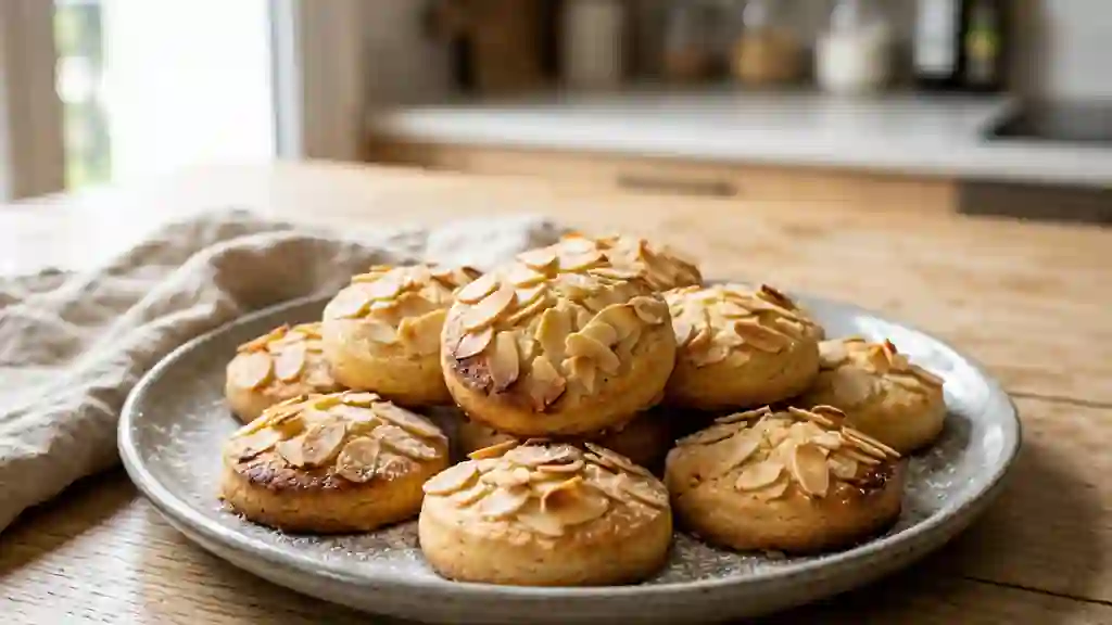 Palets des Dames au beurre et amandes grillées - Photo de présentation