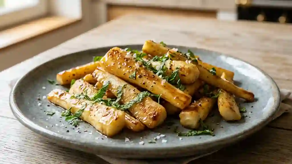 Panais Caramélisés au Miel et Menthe - Photo de présentation