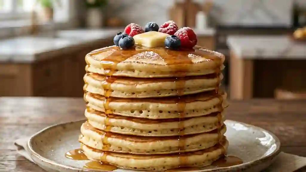 Pancakes Épais et Ultra-Moelleux - Photo de présentation