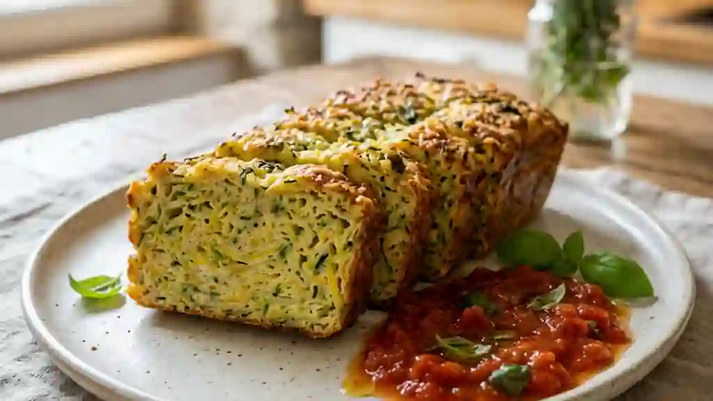 Papeton de courgette fondant au parmesan - Photo de présentation