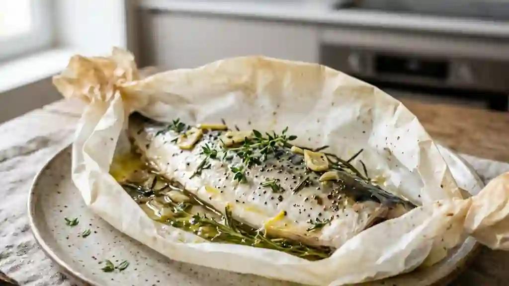Maquereau fondant au citron et herbes fraîches - Photo de présentation