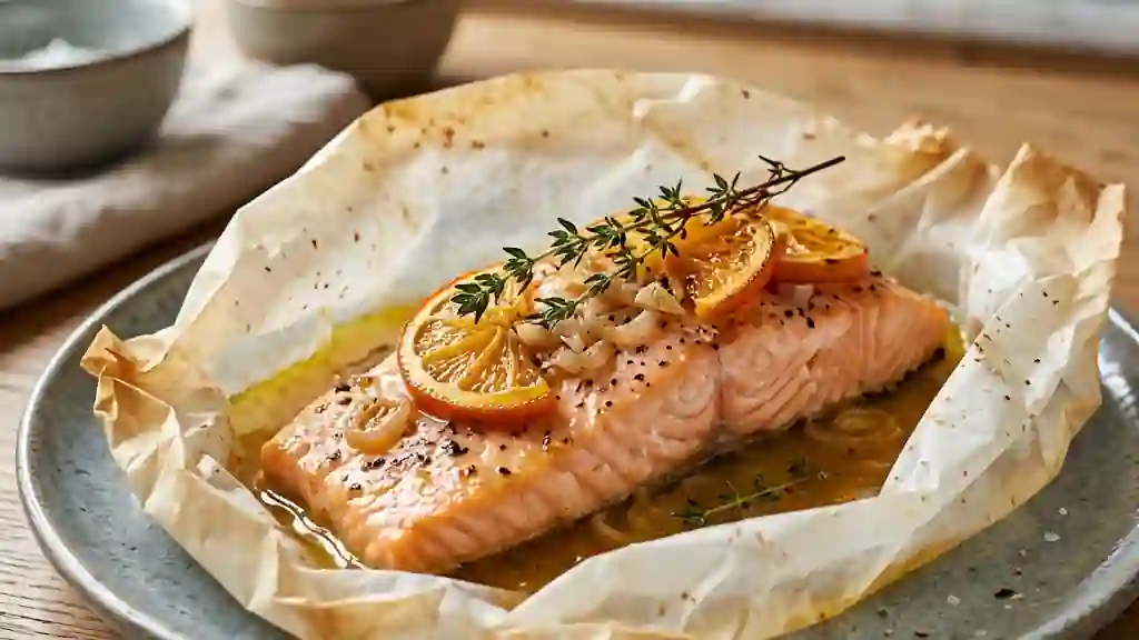 Saumon Fondant à l'Orange - Photo de présentation