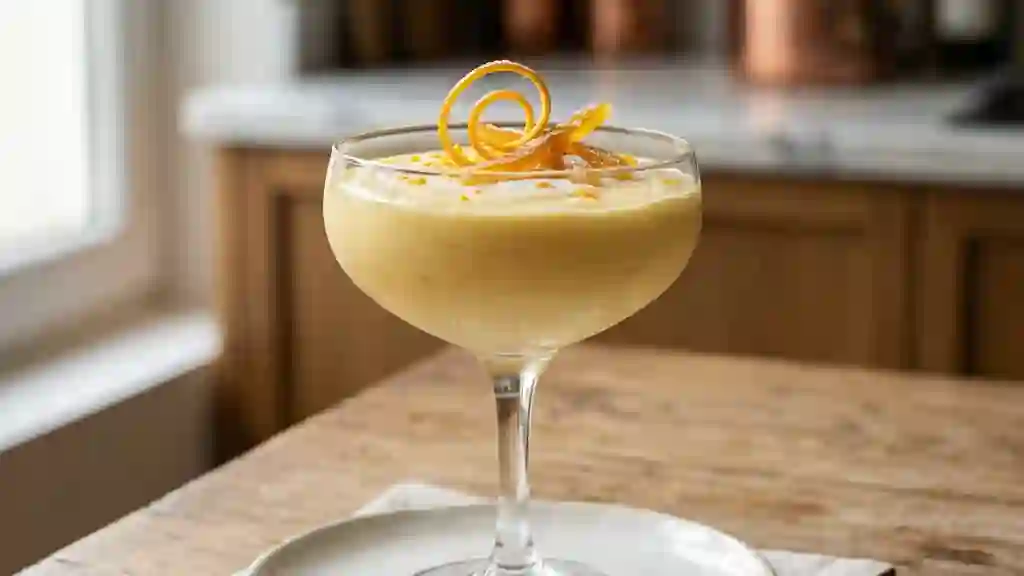 Parfait Crémeux au Grand Marnier et Orange - Photo de présentation