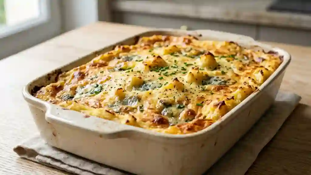 Parmentier fondant au bleu de caractère - Photo de présentation