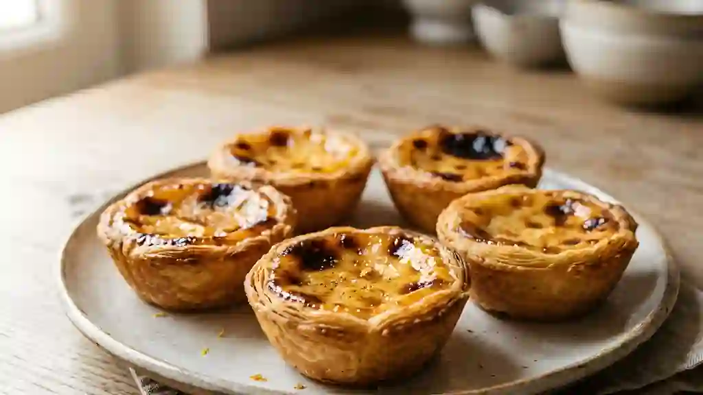 Pastéis de Nata : Crème et Feuilleté - Photo de présentation