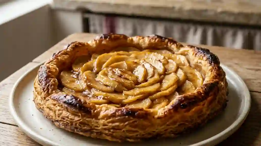 Pastis Gascon Croustillant aux Pommes - Photo de présentation