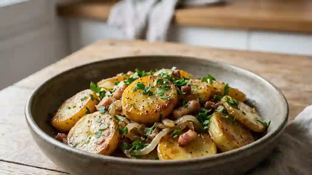 Patates au gras : le fondant rustique - Photo de présentation