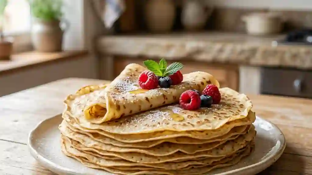 Crêpes Moelleuses et Légères - Photo de présentation