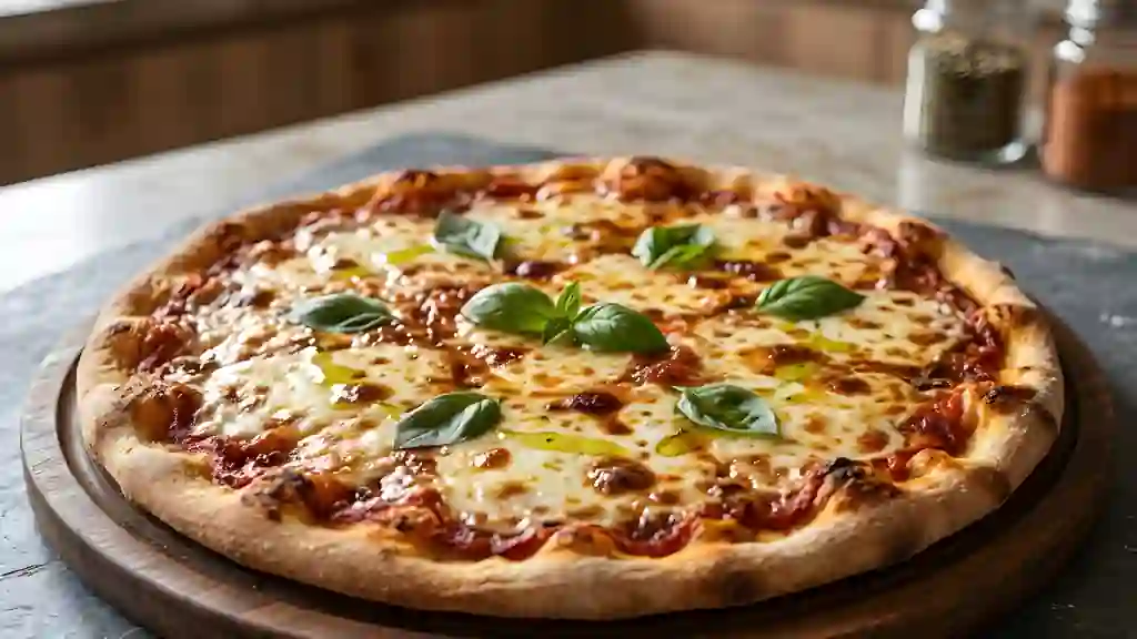 Pâte à pizza fine au croustillant parfait - Photo de présentation
