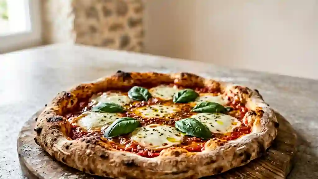 Pâte à pizza croustillante et élastique - Photo de présentation