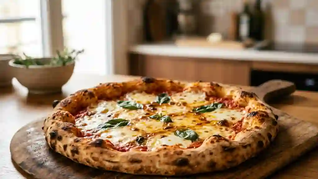 Pâte à pizza express fine et élastique - Photo de présentation