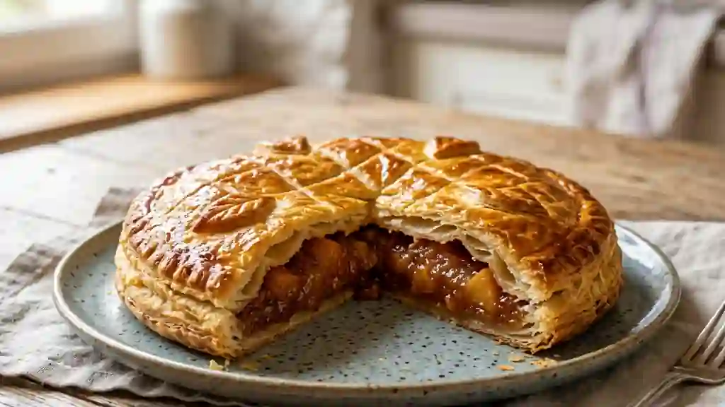 Pâté aux coings fondant et cannelle - Photo de présentation