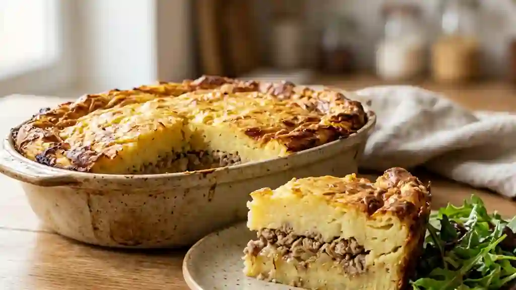 Pâté creusois fondant au porc et muscade - Photo de présentation