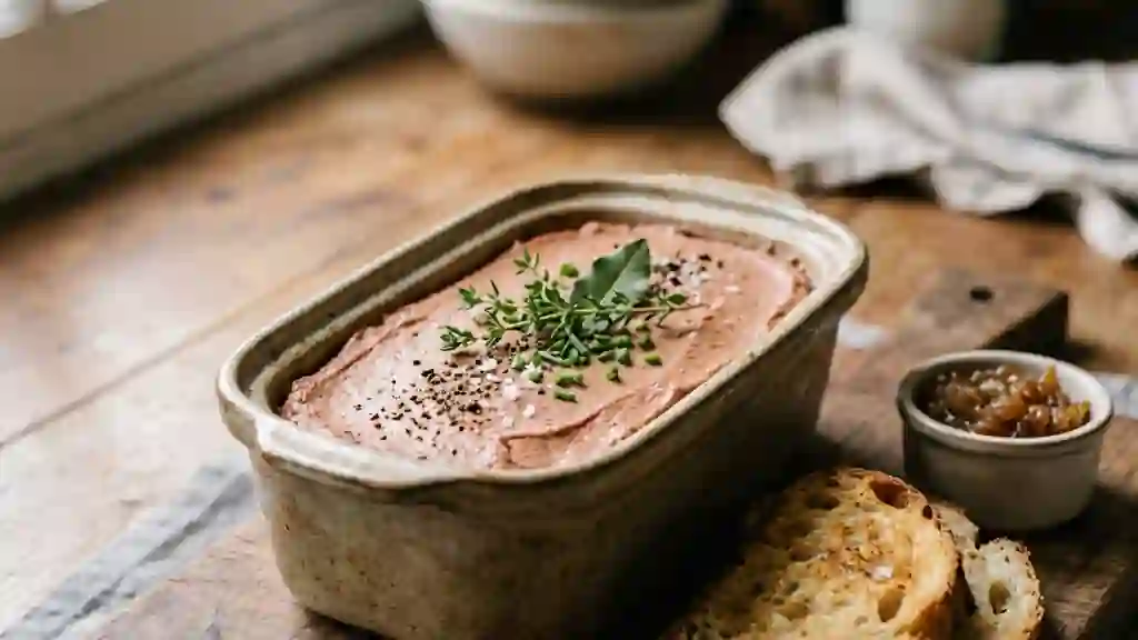 Mousse de foie de porc fondante au Cognac - Photo de présentation
