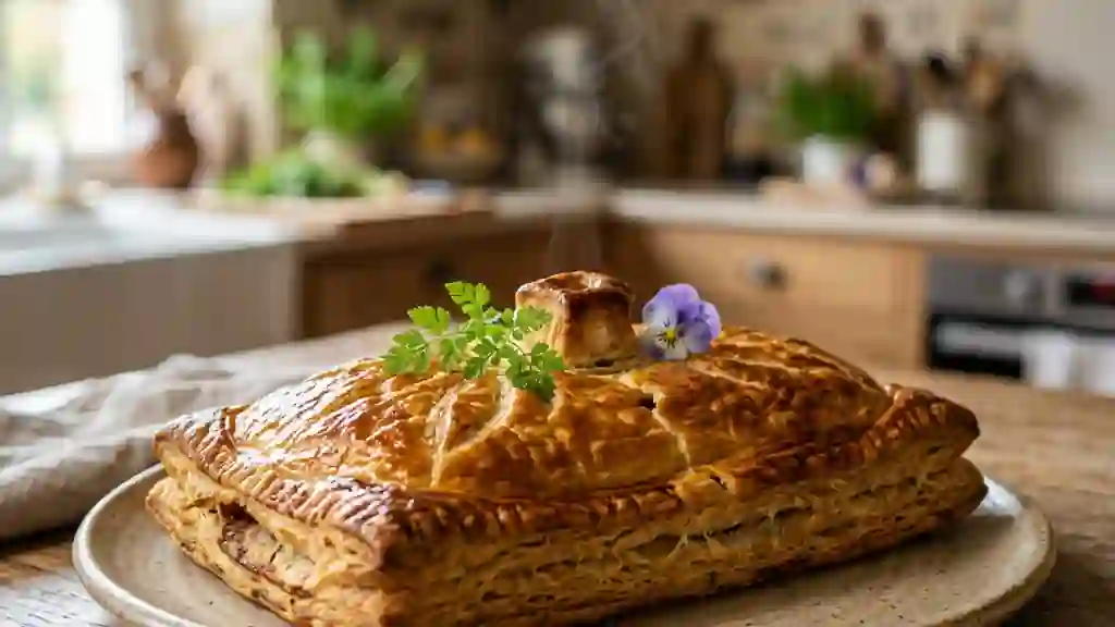 Pâté de Pâques berrichon croquant - Photo de présentation