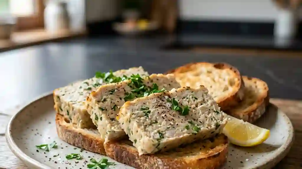 Terrine de poisson blanc fondante et citronnée - Photo de présentation
