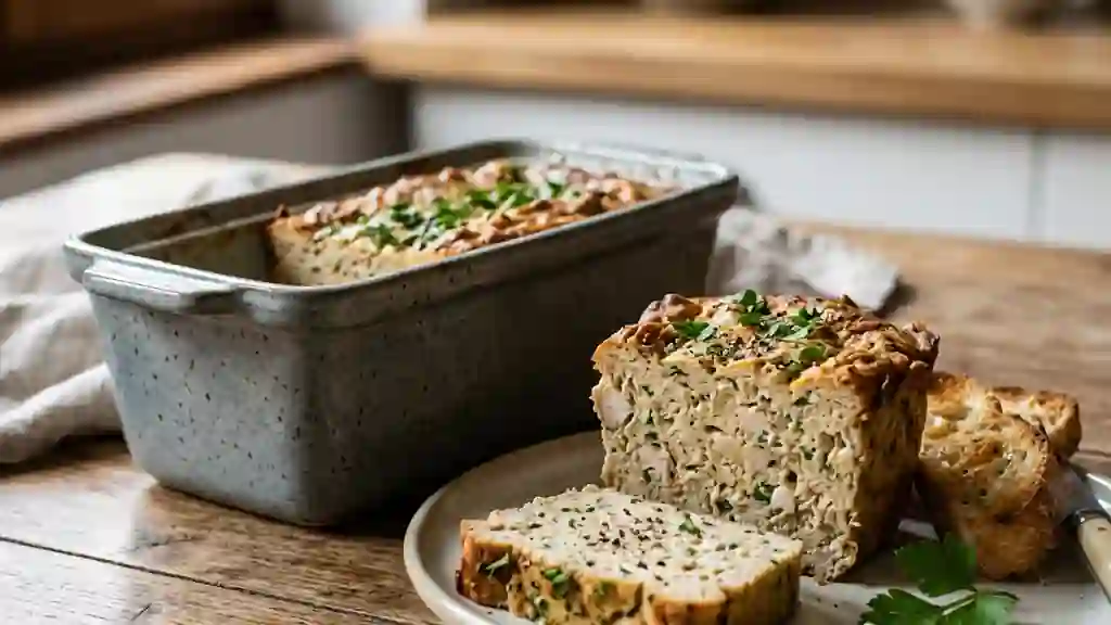 Pâté de poulet fondant à la muscade - Photo de présentation