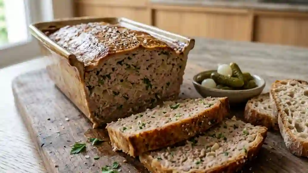 Pâté de viande autrichien fondant - Photo de présentation