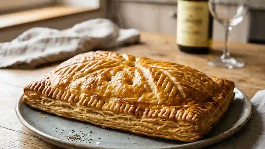 Pâté lorrain croustillant au Riesling - Photo de présentation