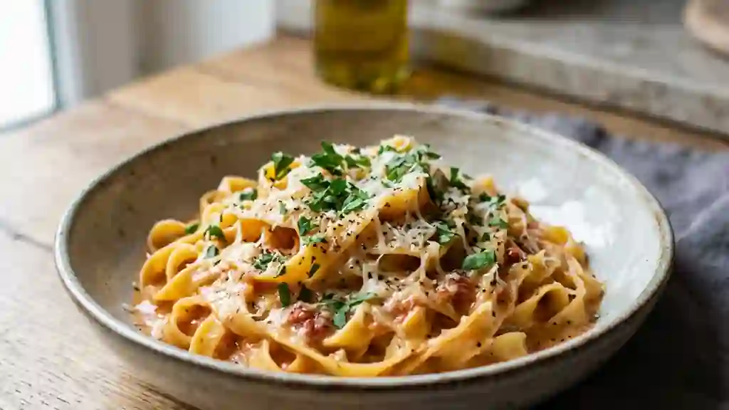 Pâtes 5P Crémeuses au Parmesan - Photo de présentation