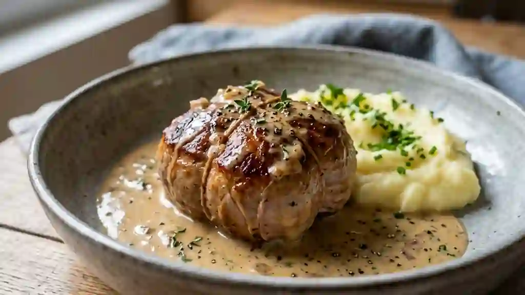 Paupiettes de veau flambées au Cognac - Photo de présentation