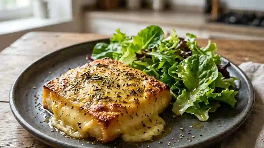 Pavé de Cantal Rôti et Coulant aux Herbes - Photo de présentation
