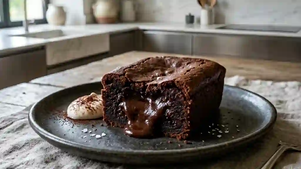 Pavé intense au chocolat fondant - Photo de présentation