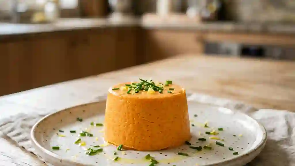 Charlotte fondante carotte et fromage frais - Photo de présentation