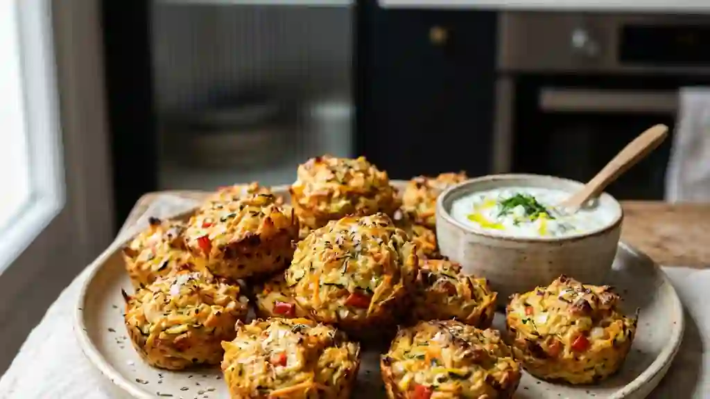 Bouchées potagères croquantes et moelleuses - Photo de présentation