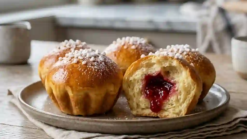 Brioches moelleuses au cœur fondant - Photo de présentation