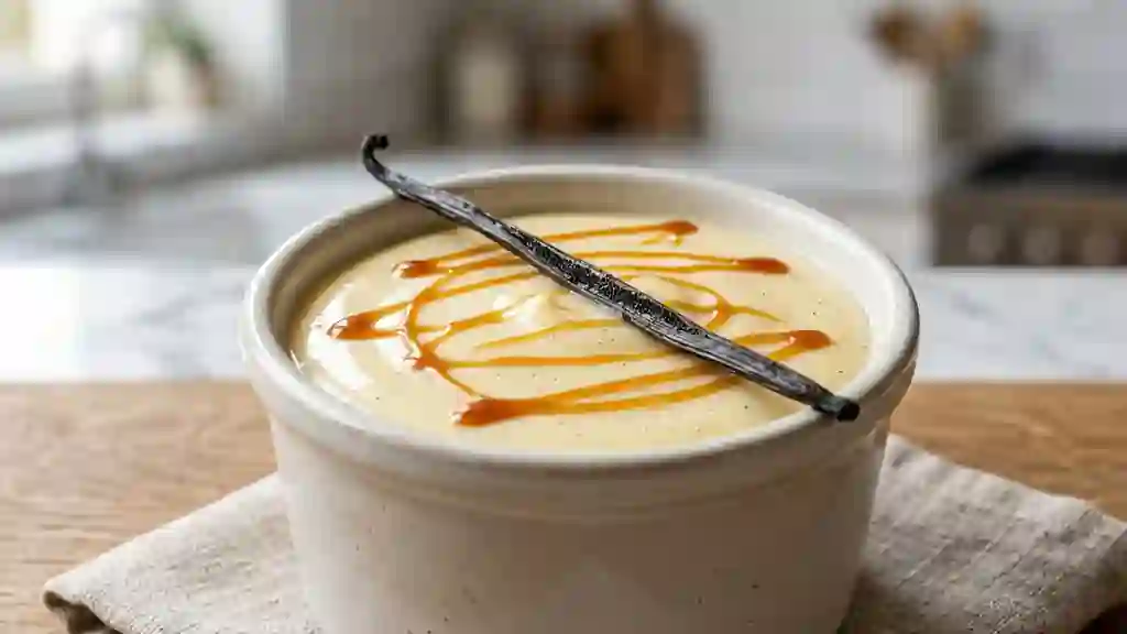 Crème onctueuse à la vanille intense - Photo de présentation