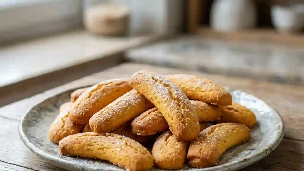 Schenkele alsaciens croquants à l'amande - Photo de présentation