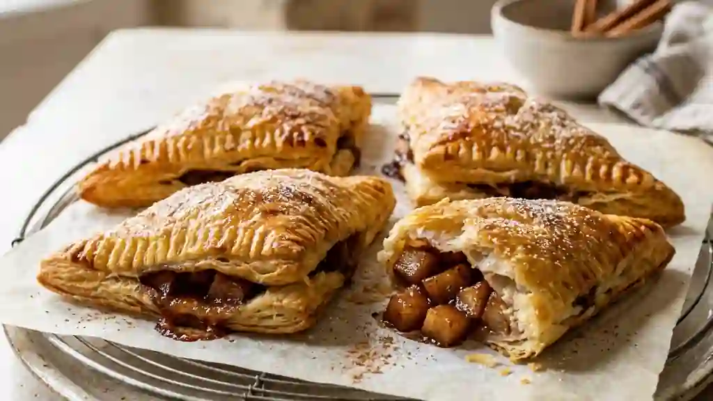 Croustillants de poires à la cannelle - Photo de présentation