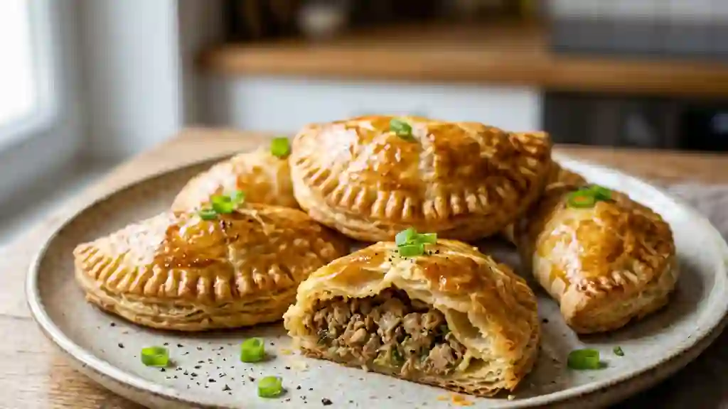 Pâtés créoles croustillants au porc - Photo de présentation