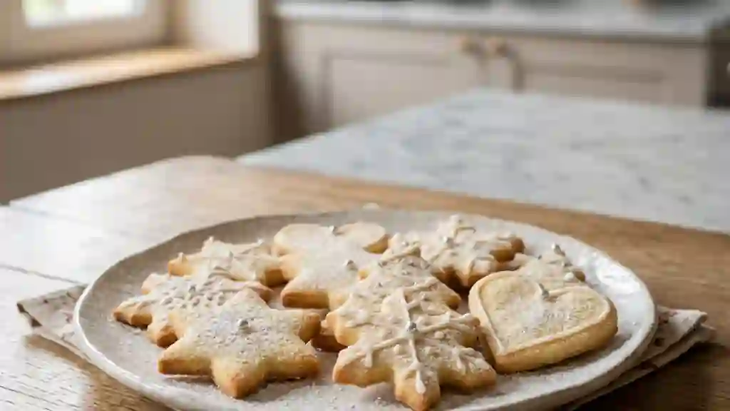 Sablés de Noël Fondants à la Vanille - Photo de présentation